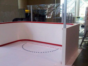 hockey lines and creases for synthetic ice rinks
