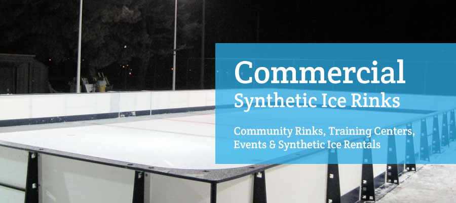 commercial synthetic ice rinks
