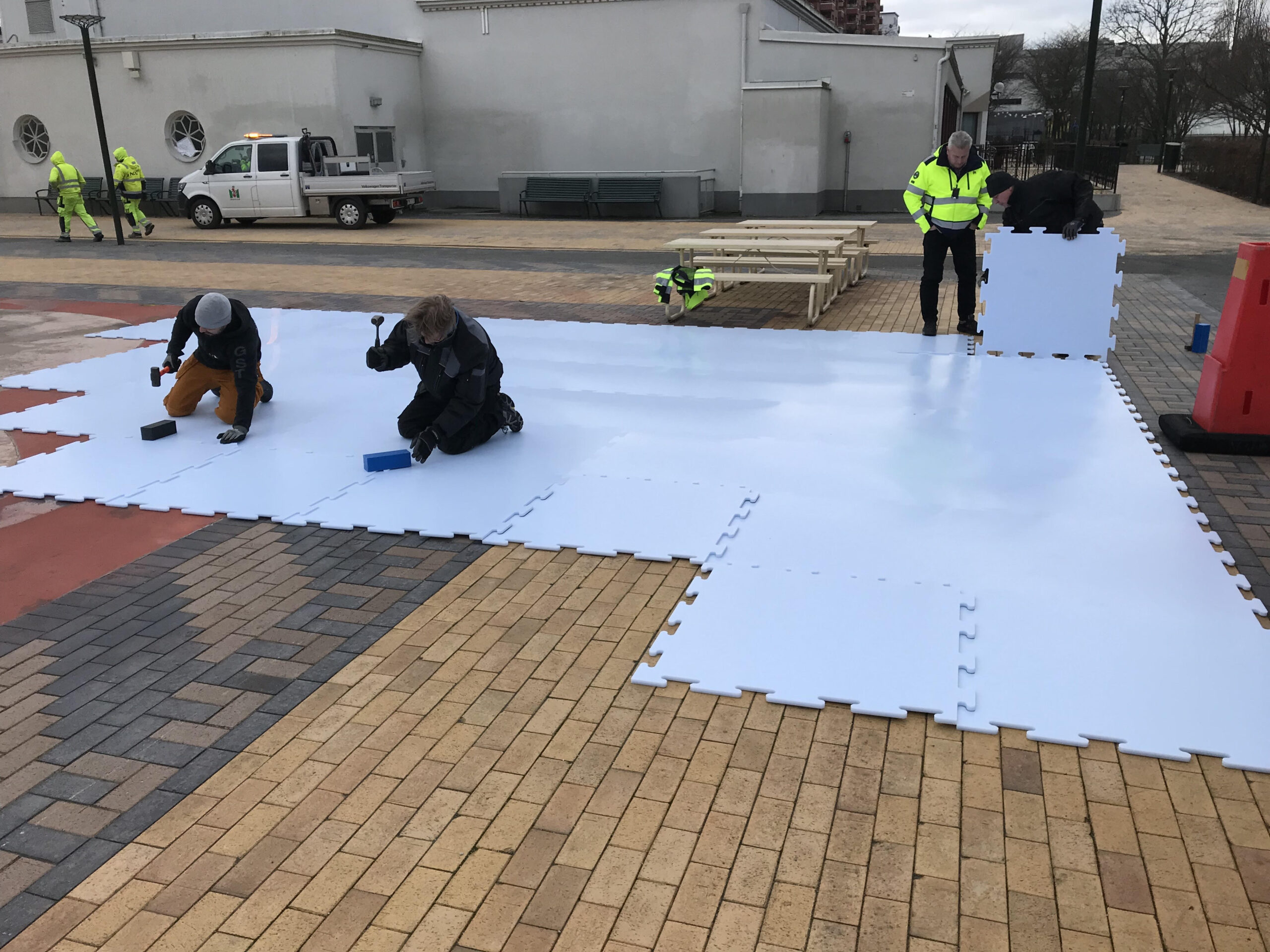 eco-friendly SmartRink synthetic ice