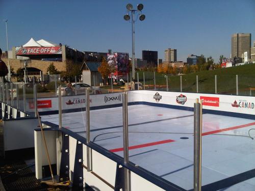 Synthetic Ice Hockey Rental