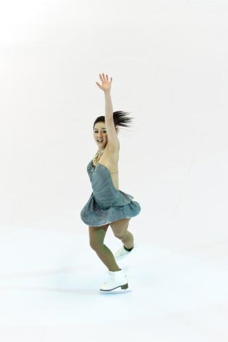 Professional skater on SmartRink