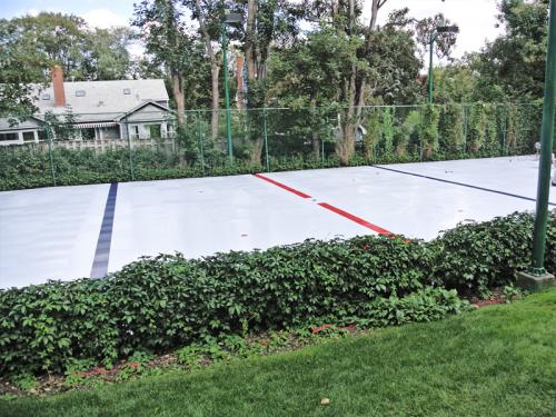 Synthetic Ice Rink for a Community 