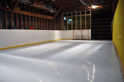 syhthetic Garage Rink canada